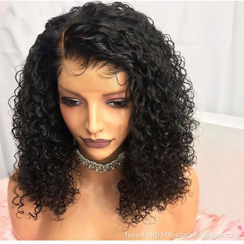 Human Hd Lace Frontal Short Straight Bob Wigs With Bangs Colored Brown Remy Human Hair Wigs Swiss Lace Front Bob Wig With Fringe